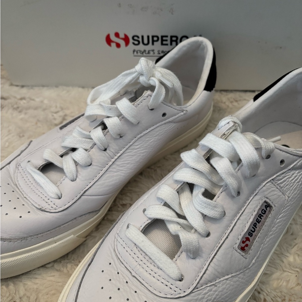 Superga White Shoes